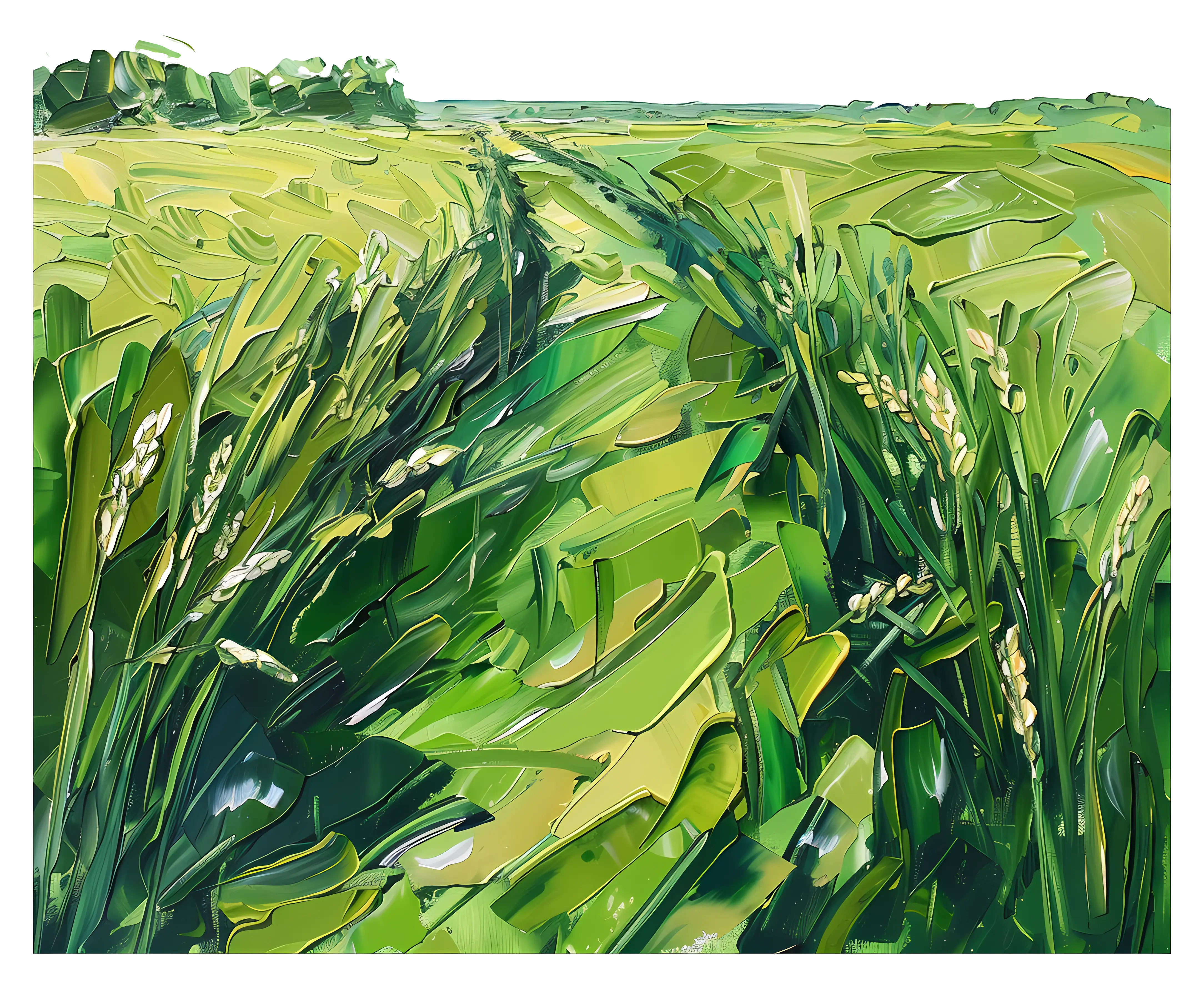 Lush Green Field Landscape
