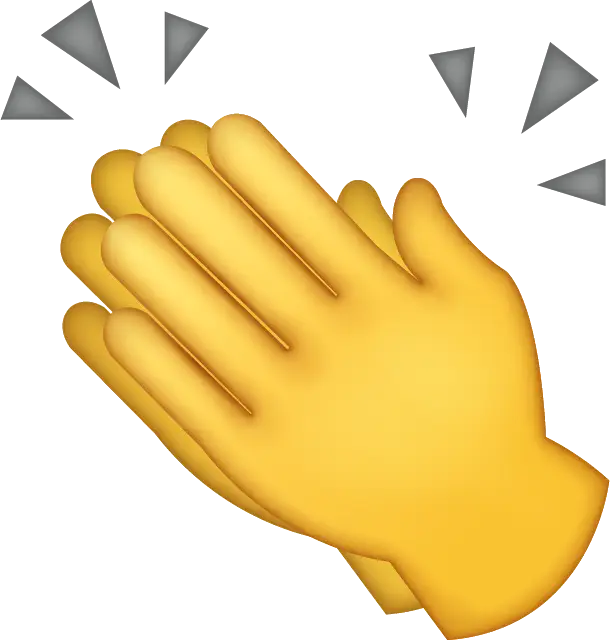 Clapping Hands Emoji