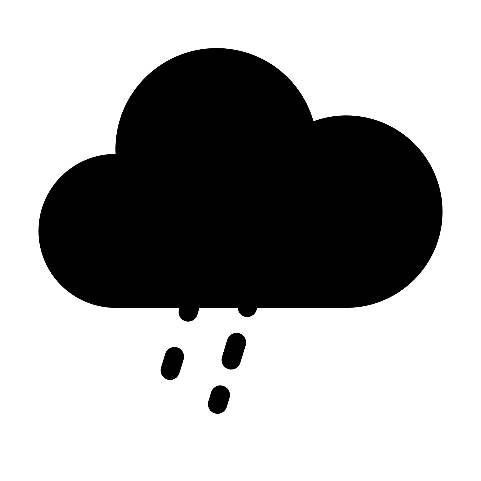 Rain Cloud Icon