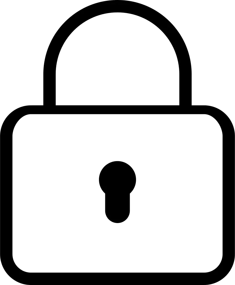 Simple Icon of Padlock