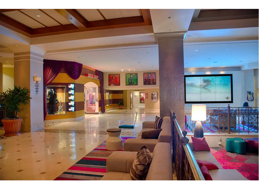 Luxurious Hotel Lobby Interior