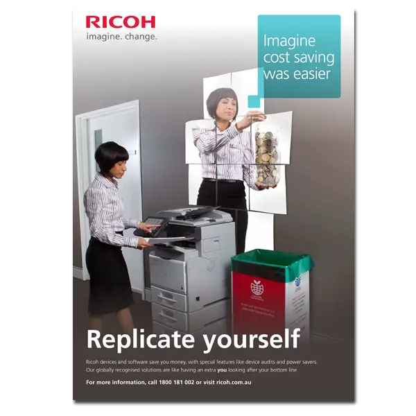 Office Photocopier Advertisement