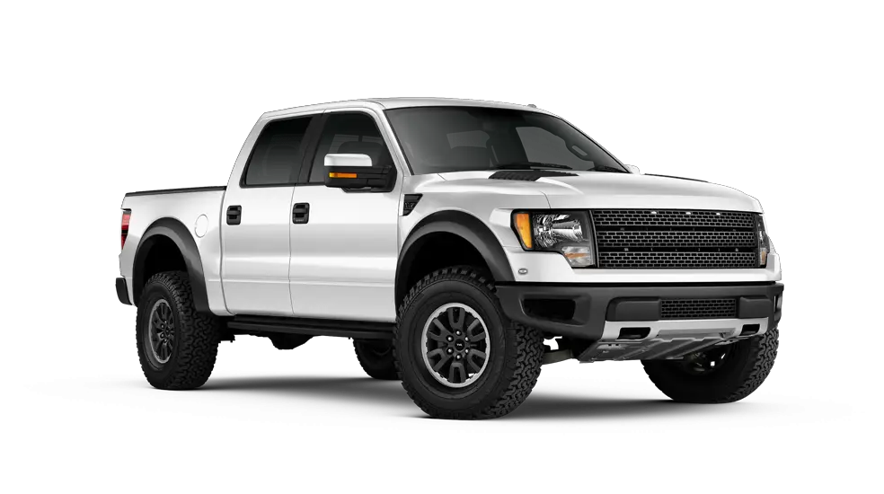 Ford Pickup Truck in White Finish