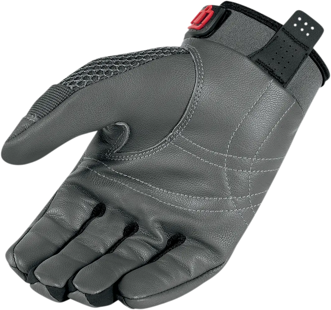 Protective Grey Glove with Secure Strap