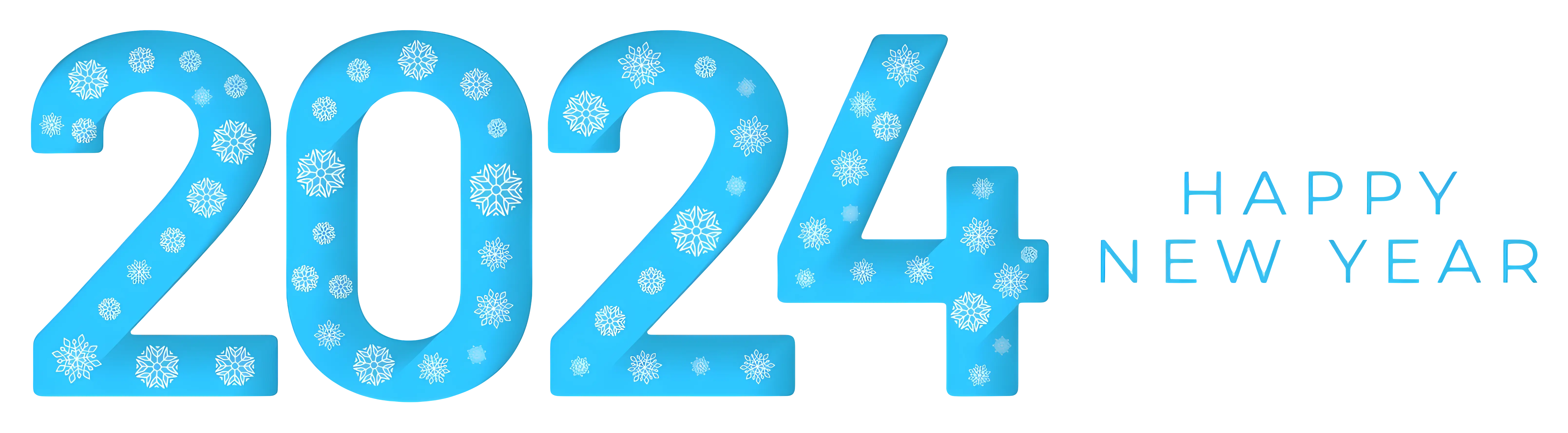 2024 Happy New Year Greeting Design