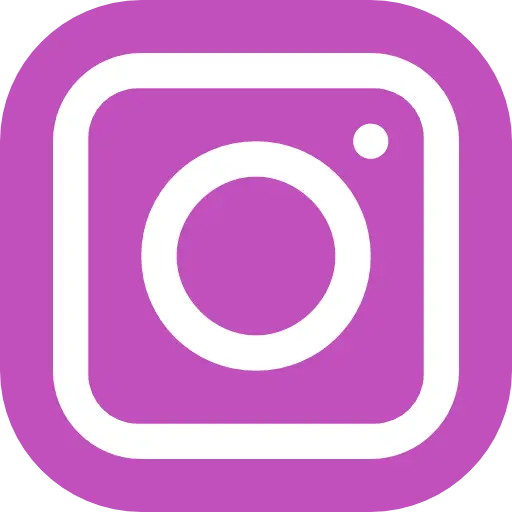 Instagram Logo Design in Purple