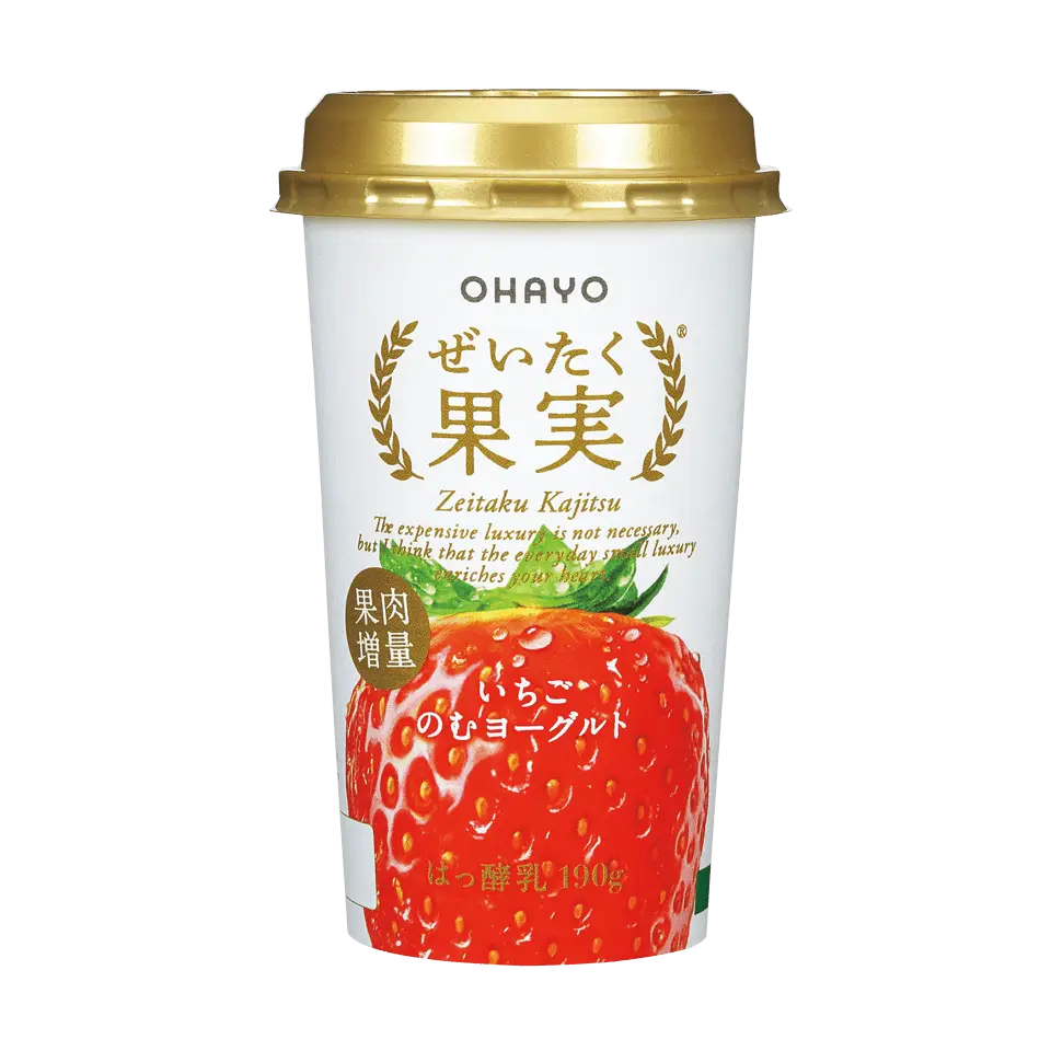 Strawberry Yogurt Drink Packaging