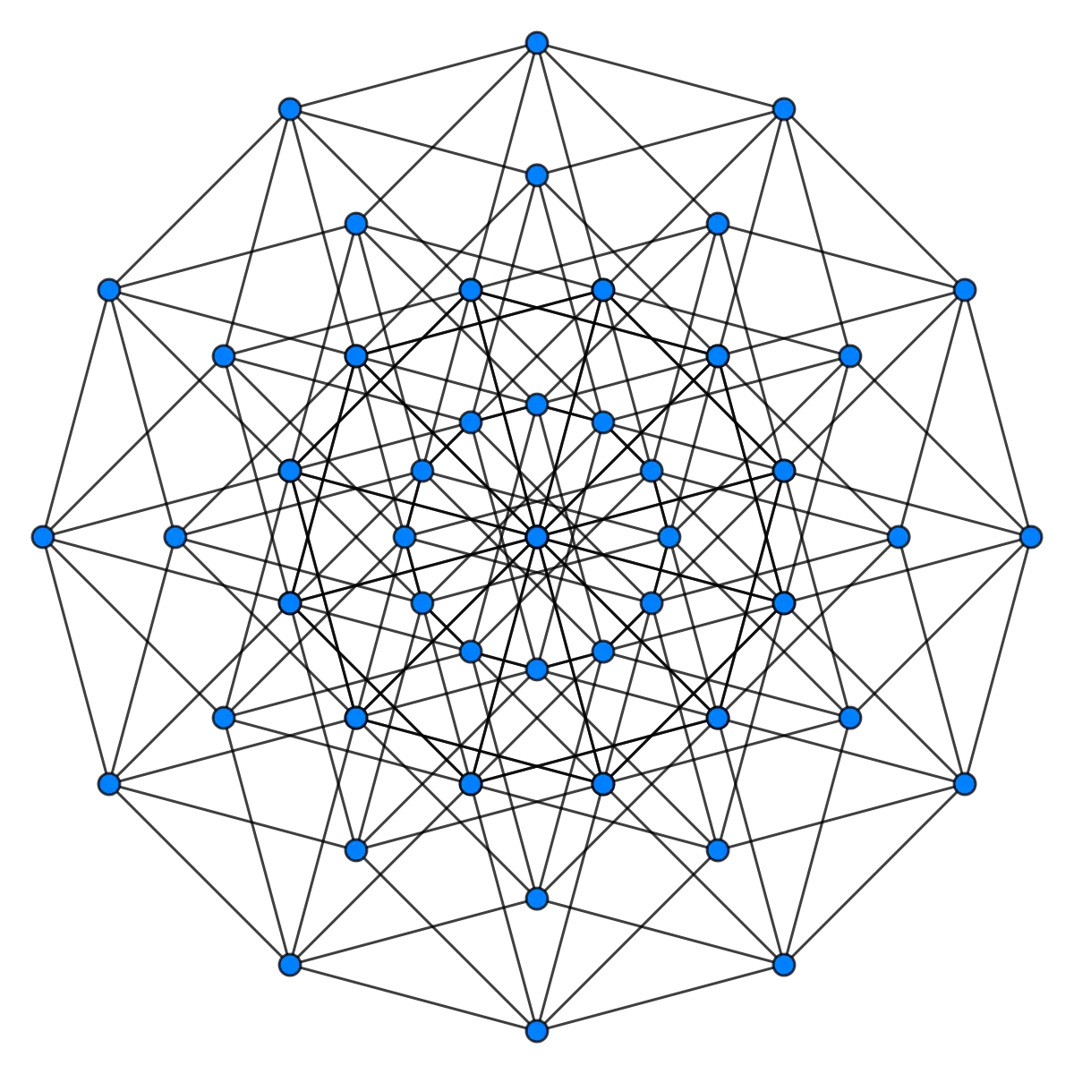 Geometric Interconnected Pattern