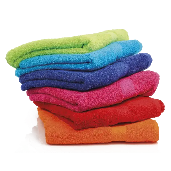 Stack of Colorful Towels