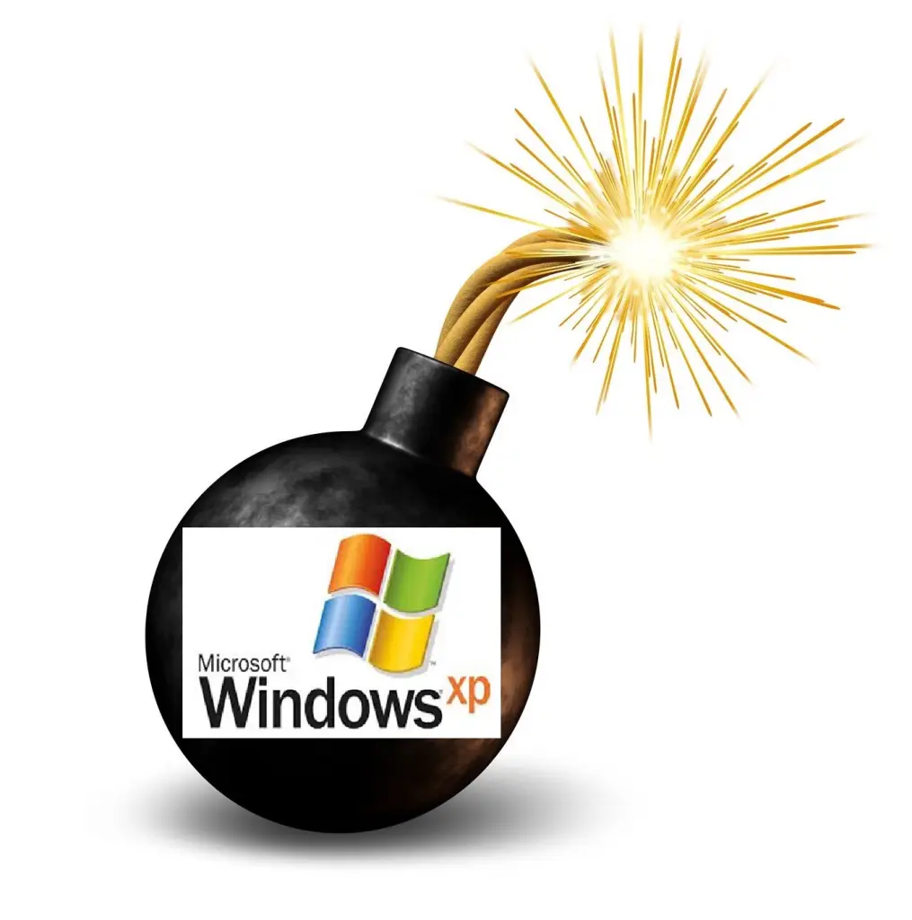 Windows XP Bomb Logo