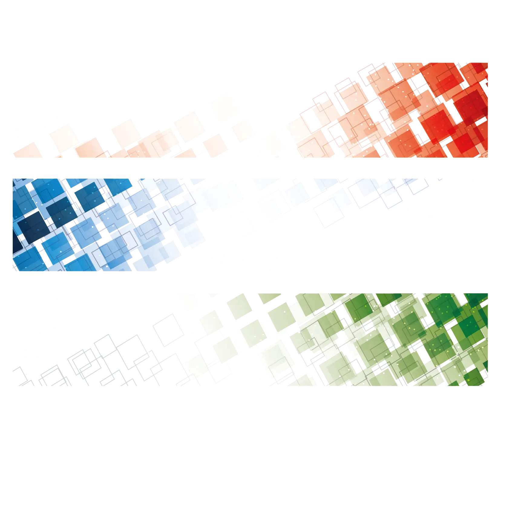 Colorful Abstract Banners
