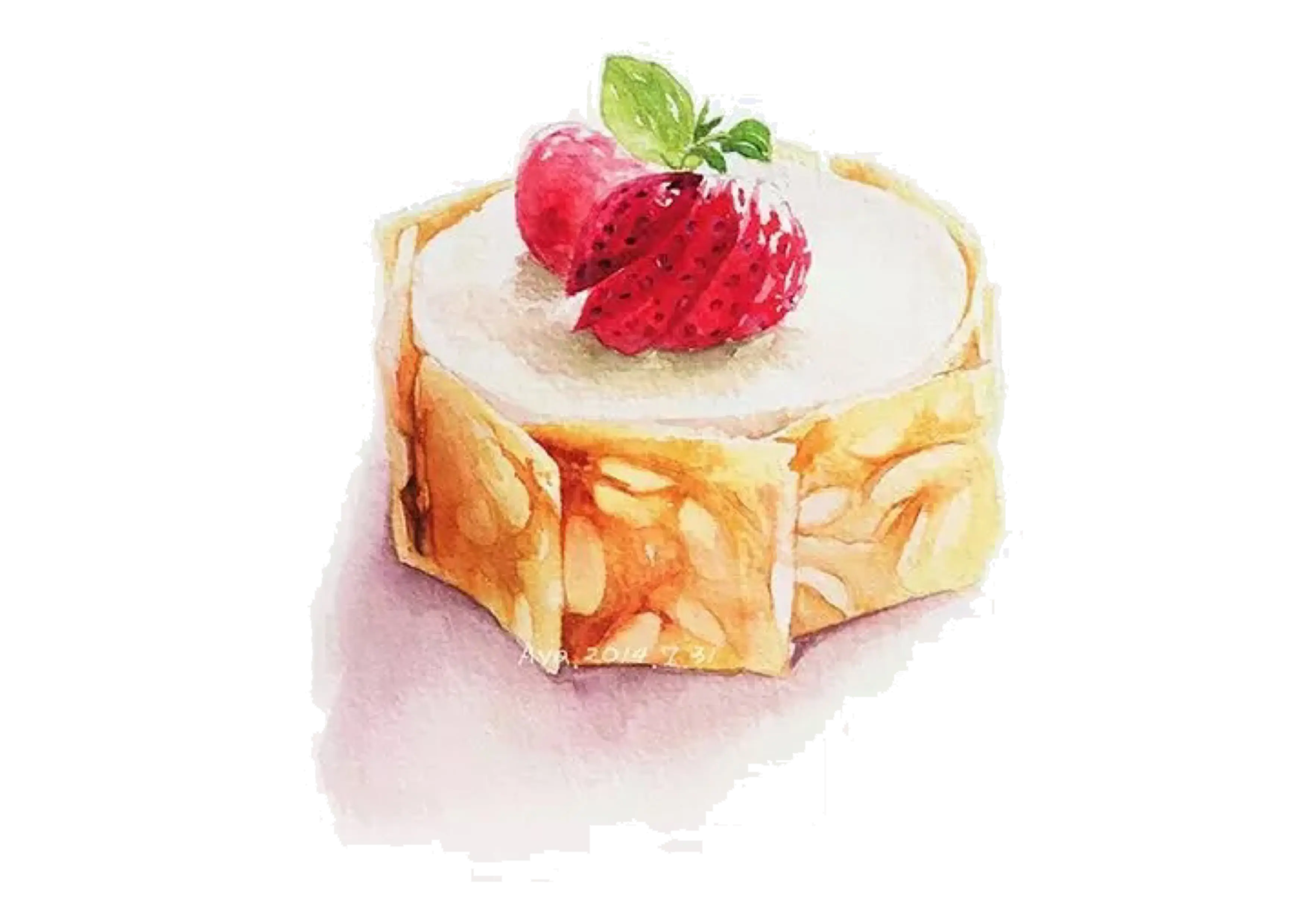 Strawberry Tart Dessert
