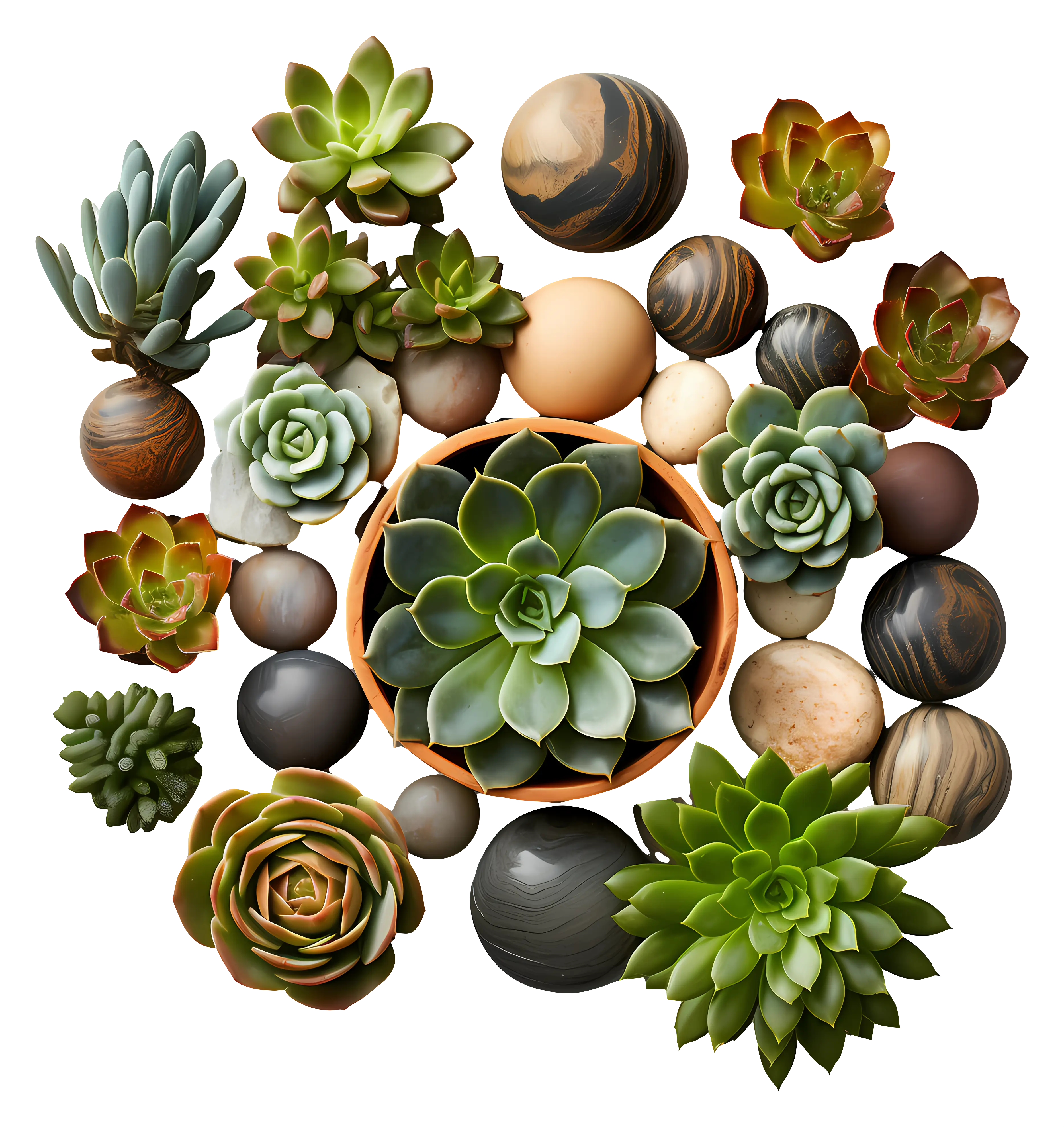 Succulent Plant Arrangement