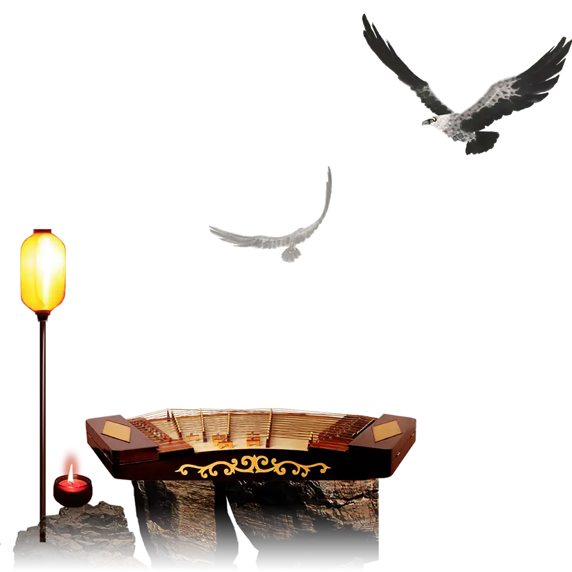 Decorative Lantern with Birds