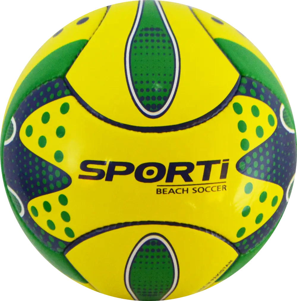 Yellow and Green Beach Soccer Ball