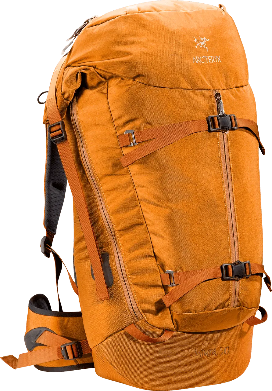 Orange Hiking Backpack for Outdoor Adventures