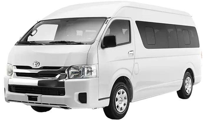 White Commercial Van Design
