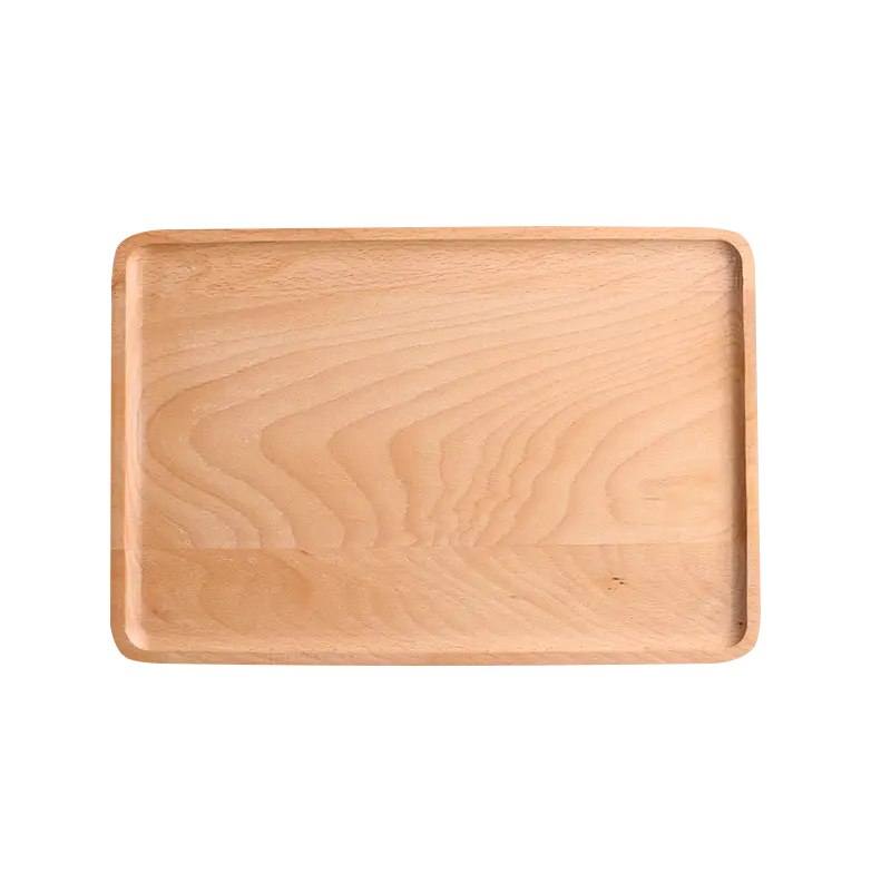 Light Wooden Serving Tray