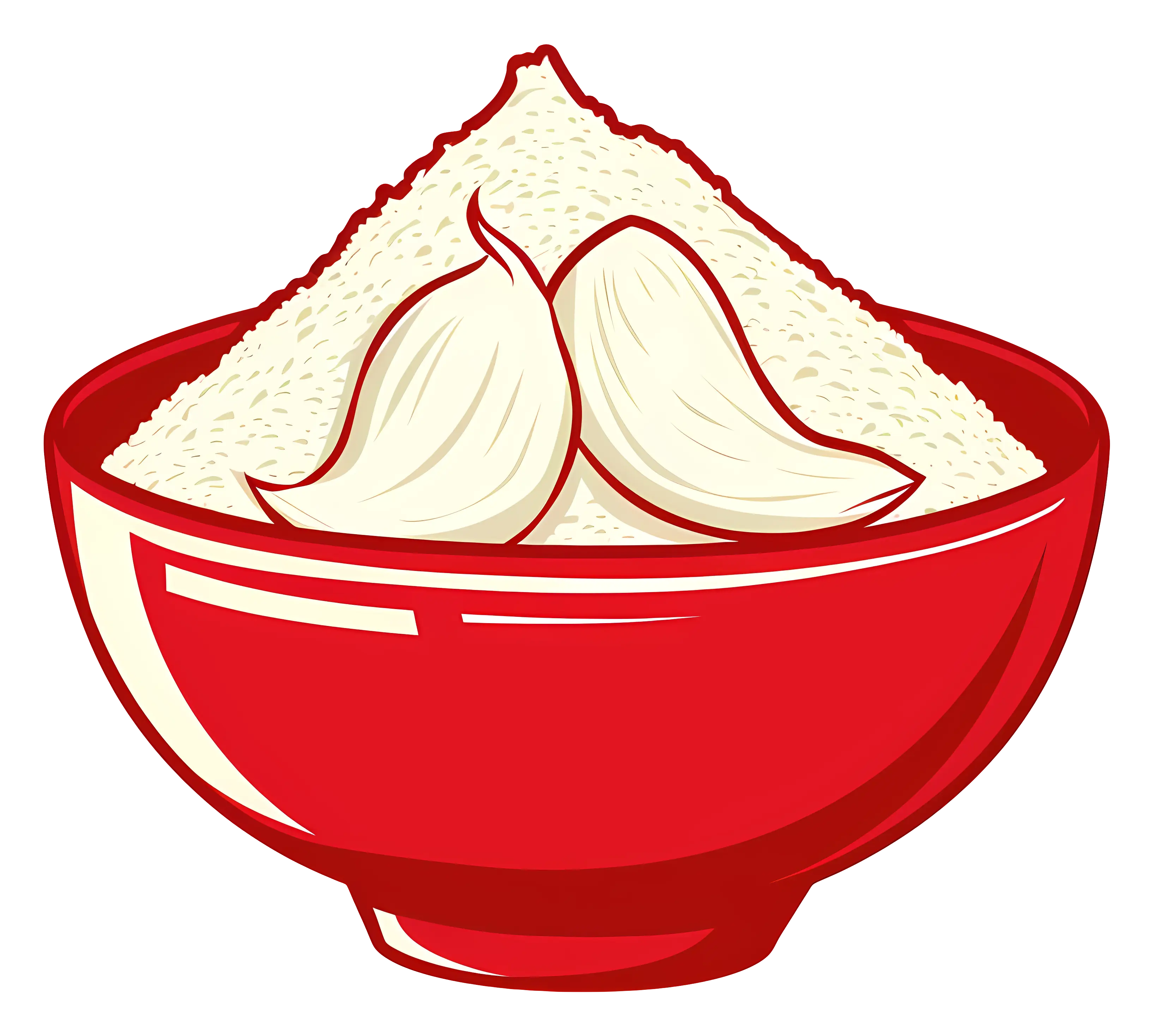 Bowl of Fresh Garlic