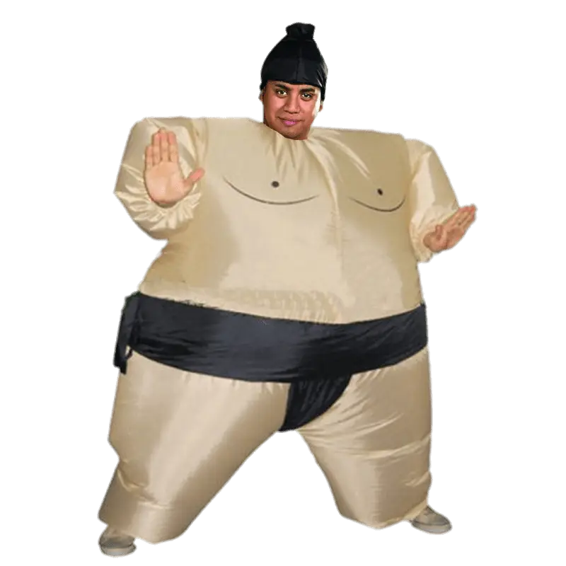 Inflatable Sumo Wrestler Costume