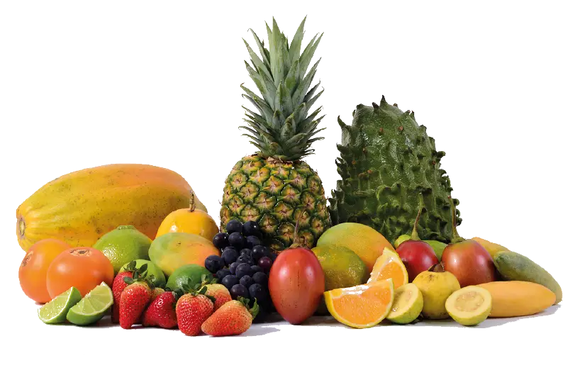 Assorted Tropical Fruits Display