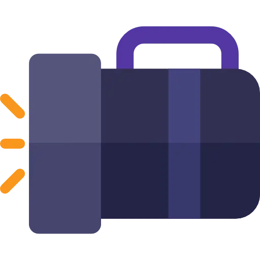 Portable Flashlight Icon