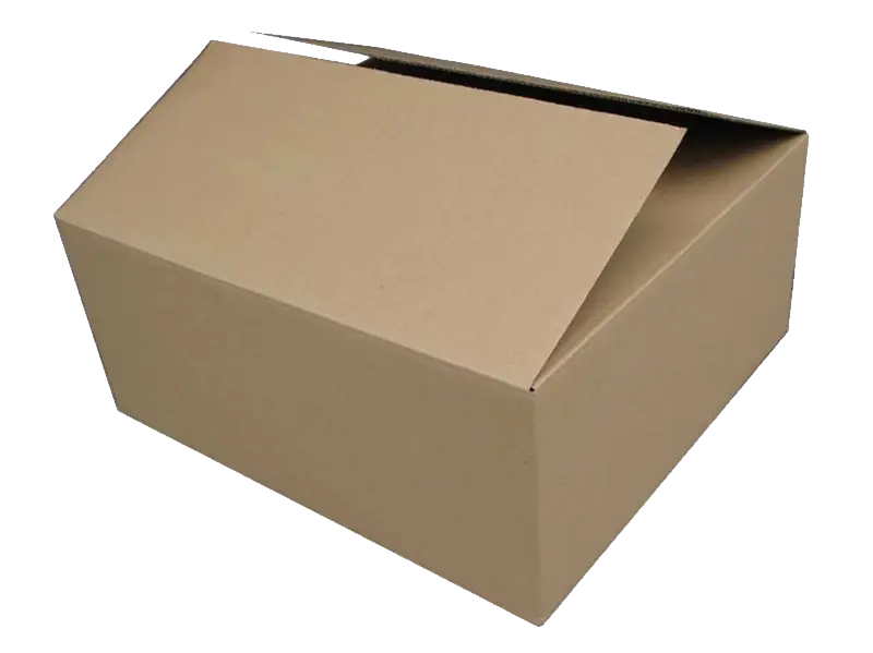 Folded Cardboard Box for Storage