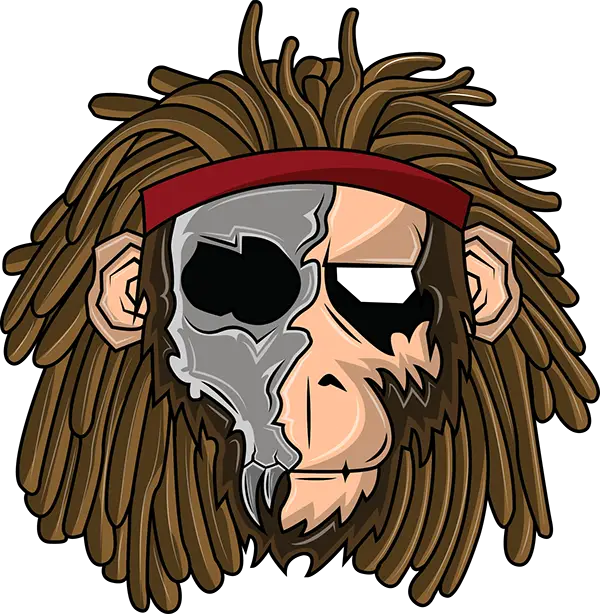 Pirate Monkey Illustration