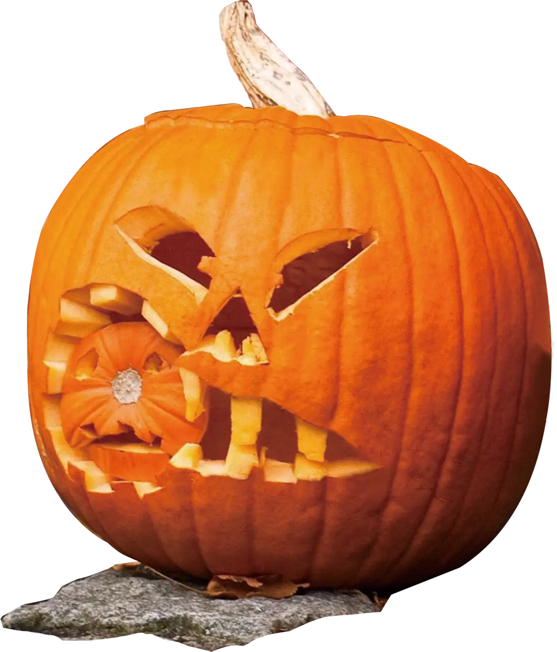 Creative and Unique Carved Pumpkin for Halloween