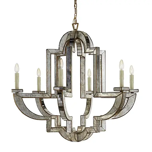 Decorative Chandelier with Light Bulbs