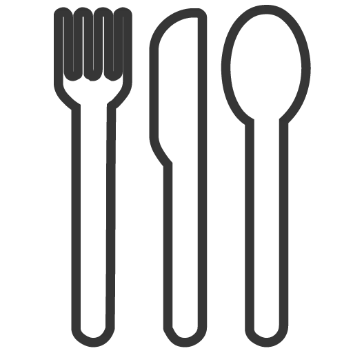 Minimalistic Cutlery Set Icon