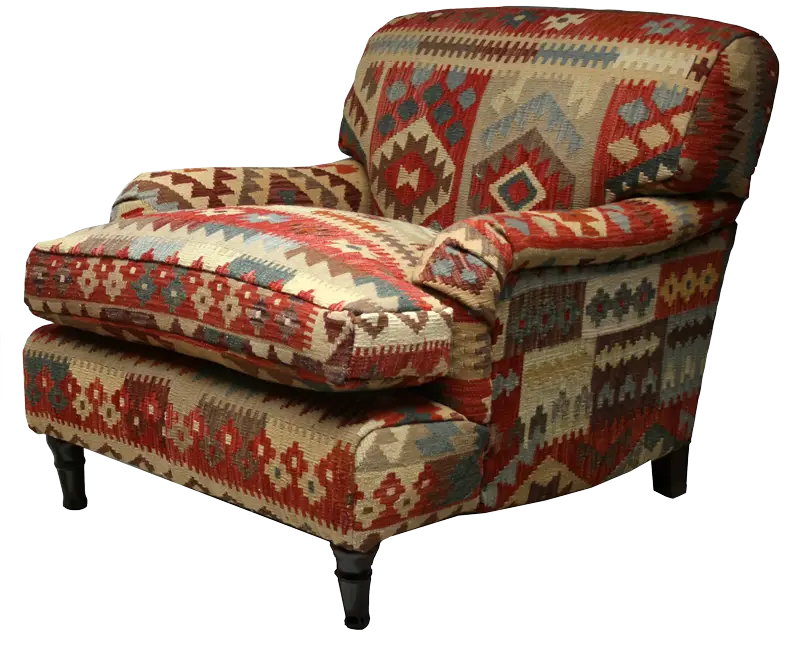 Colorful Patterned Armchair