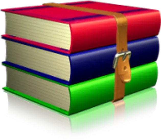 Stack of Books with Belt