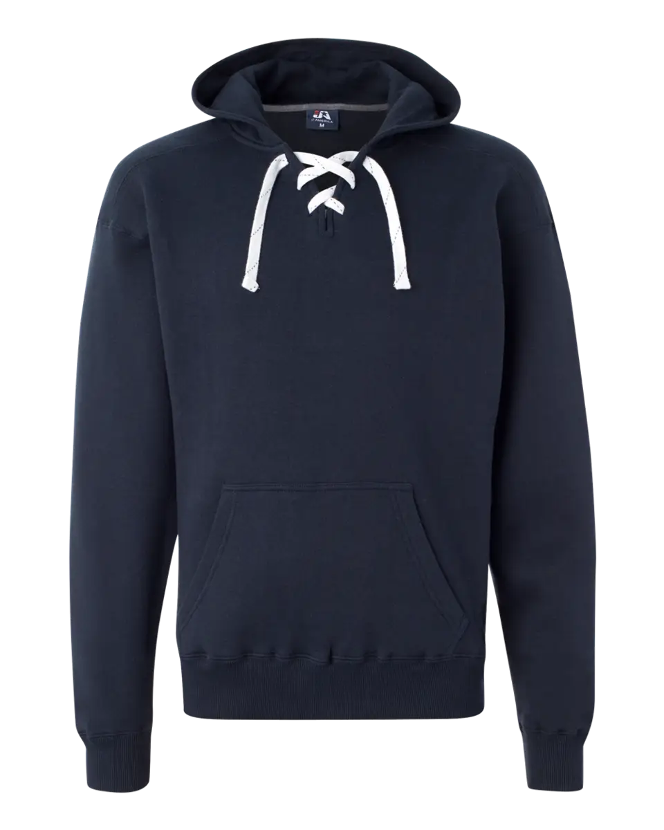 Black Hoodie with Drawstring Detail