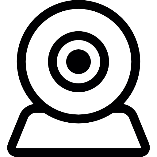 Webcam Icon for Digital Devices