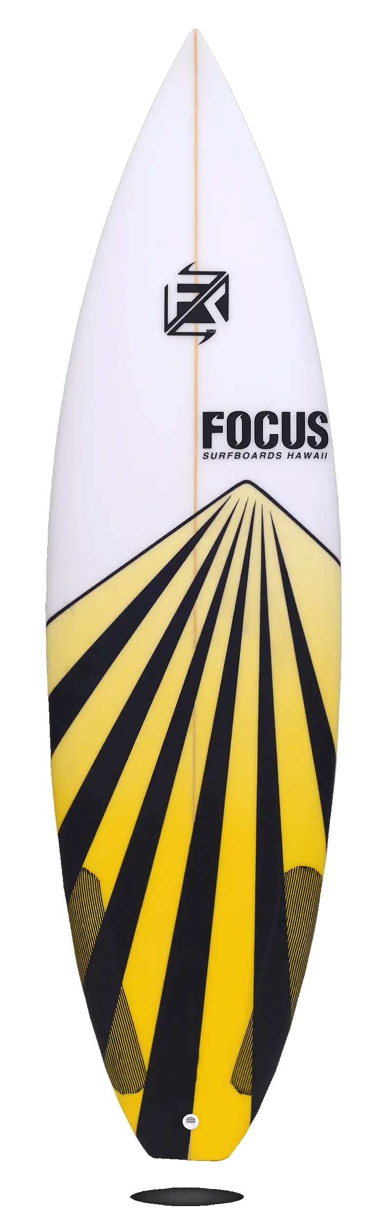 Yellow and White Surfboard for Surfing