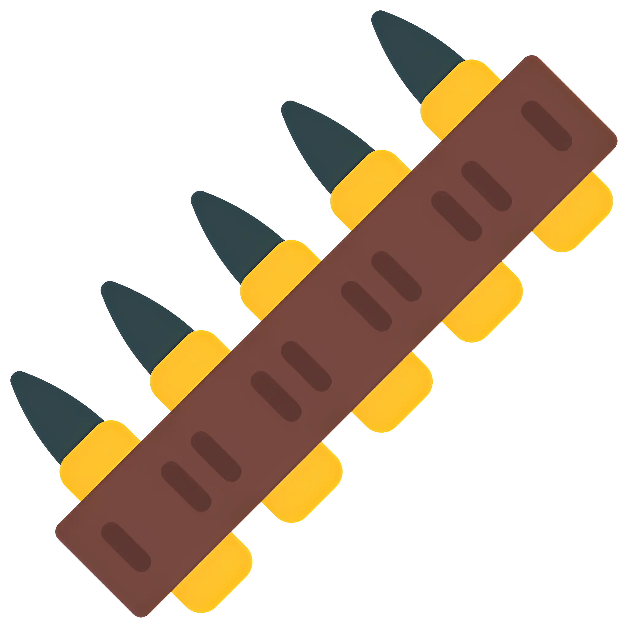 Ammunition Belt with Bullets