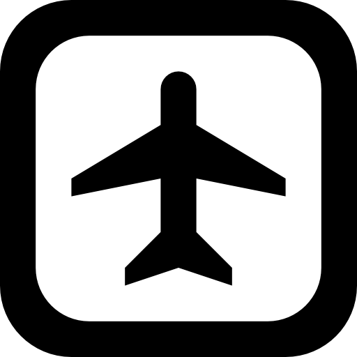 Airplane Travel Symbol