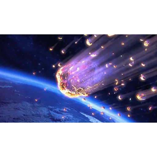 Meteor Approaching Earth