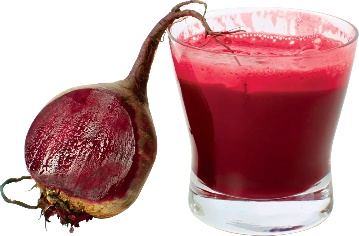 Fresh Beet and Beet Juice