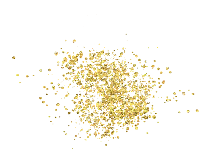 Gold Glitter Explosion Illustration