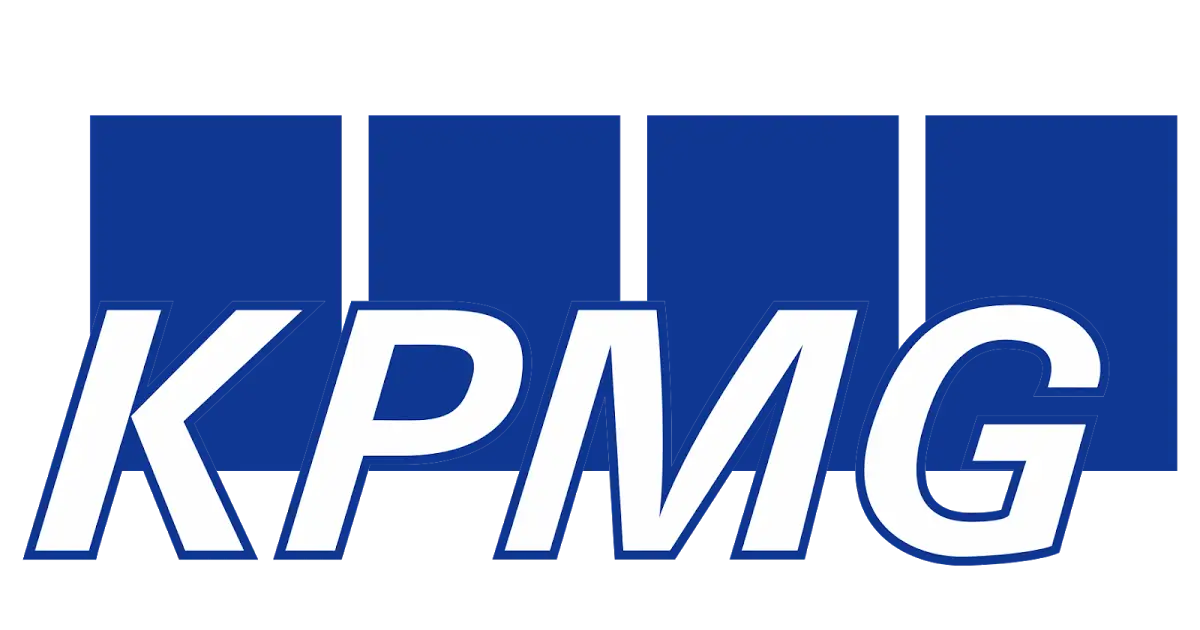 KPMG Corporate Logo in Blue