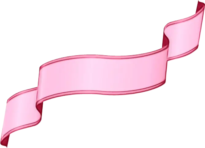 Pink Decorative Ribbon Illustration