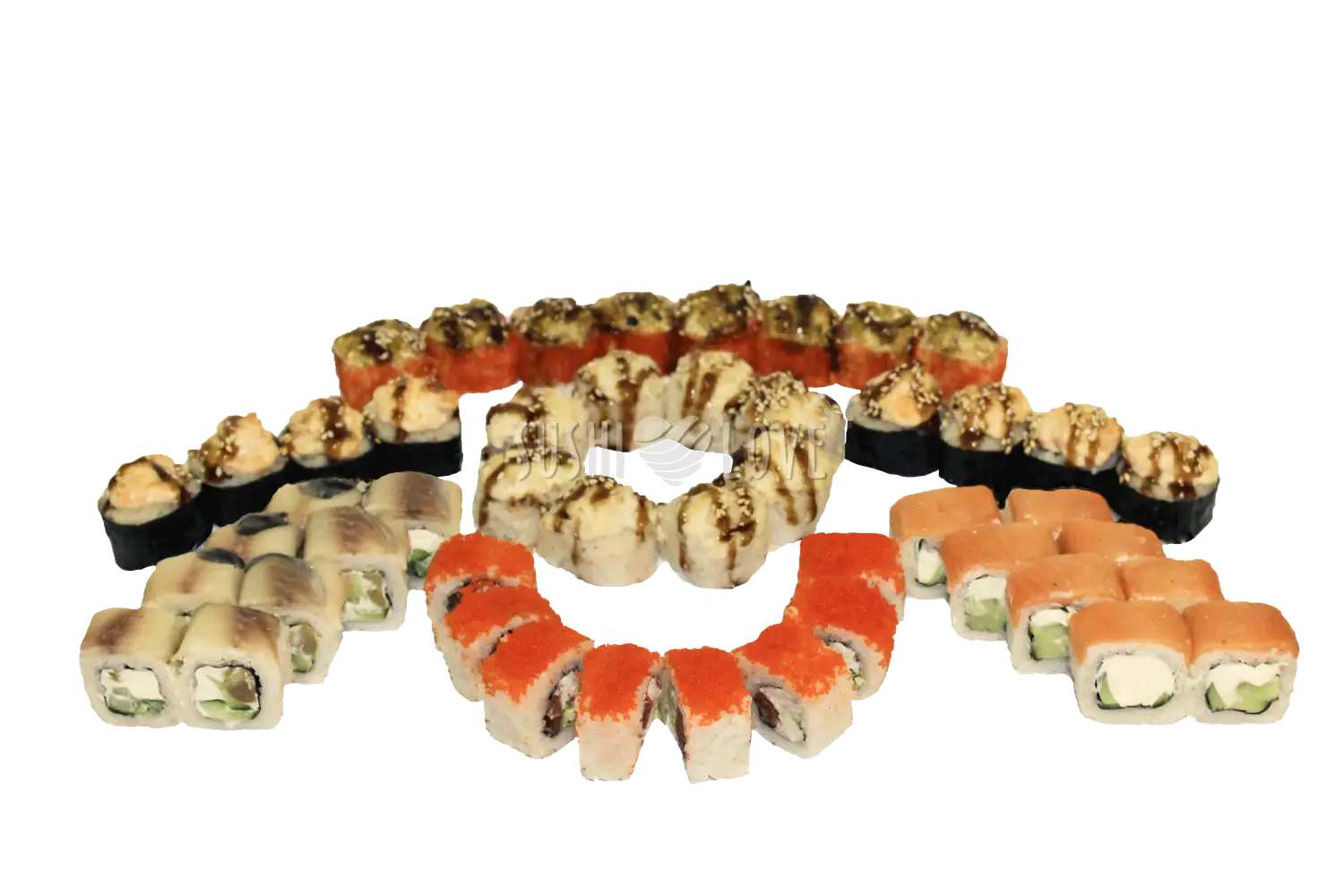 Assorted Sushi Rolls Platter
