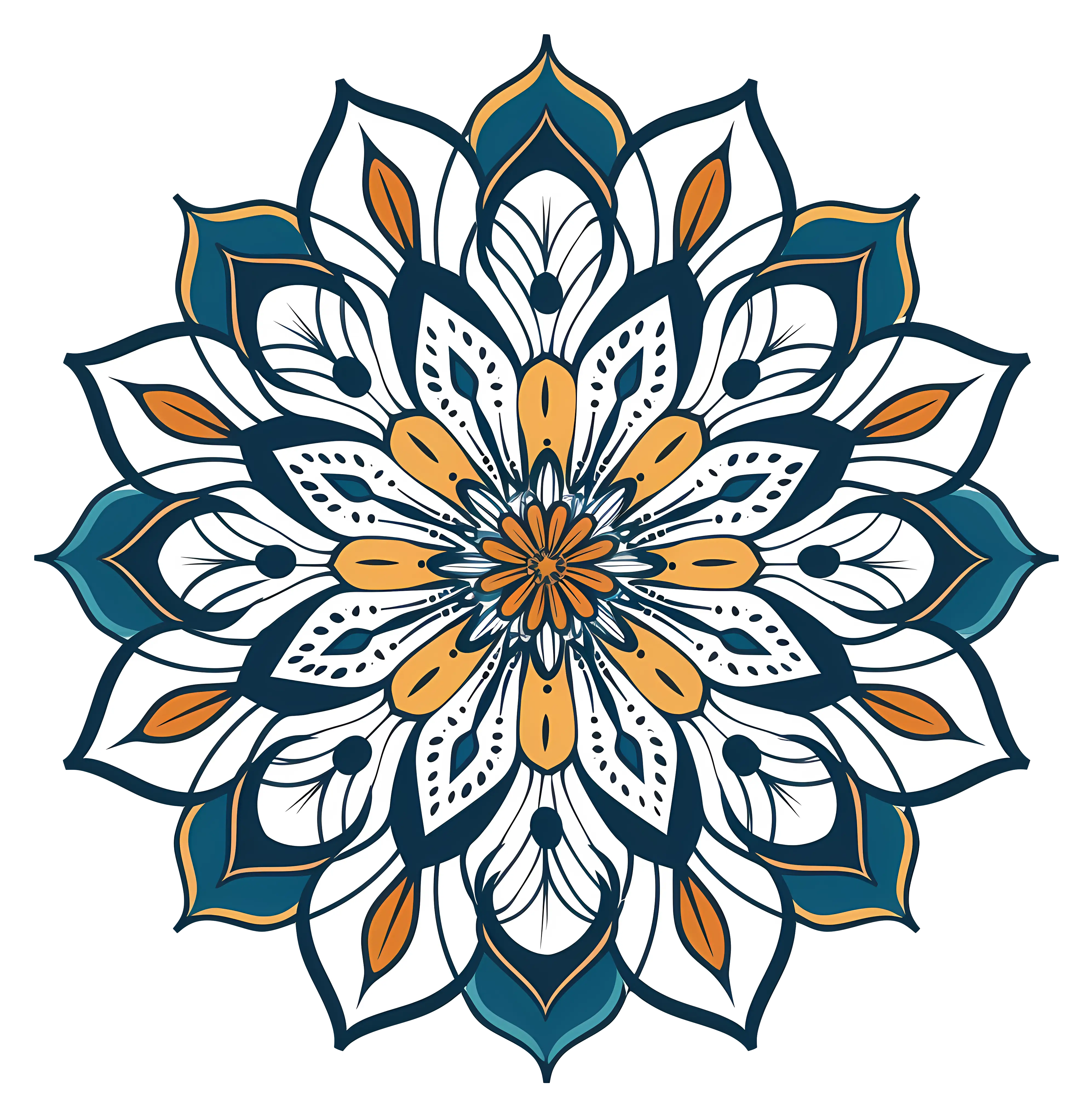 Floral Mandala Pattern Design