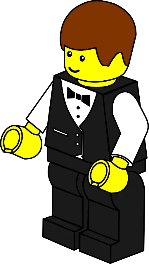 Lego Figure in Suit