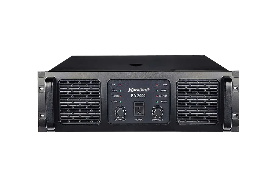 Black Audio Amplifier