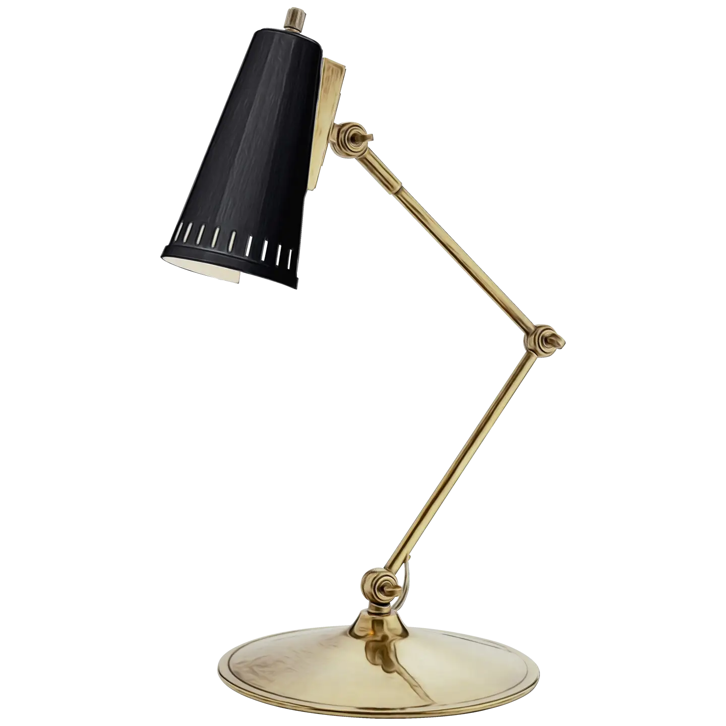 Vintage Black and Gold Table Lamp
