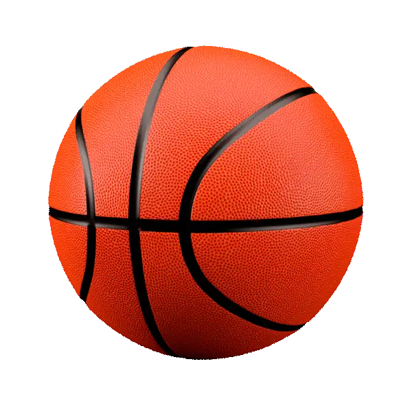 Orange Basketball for Sports