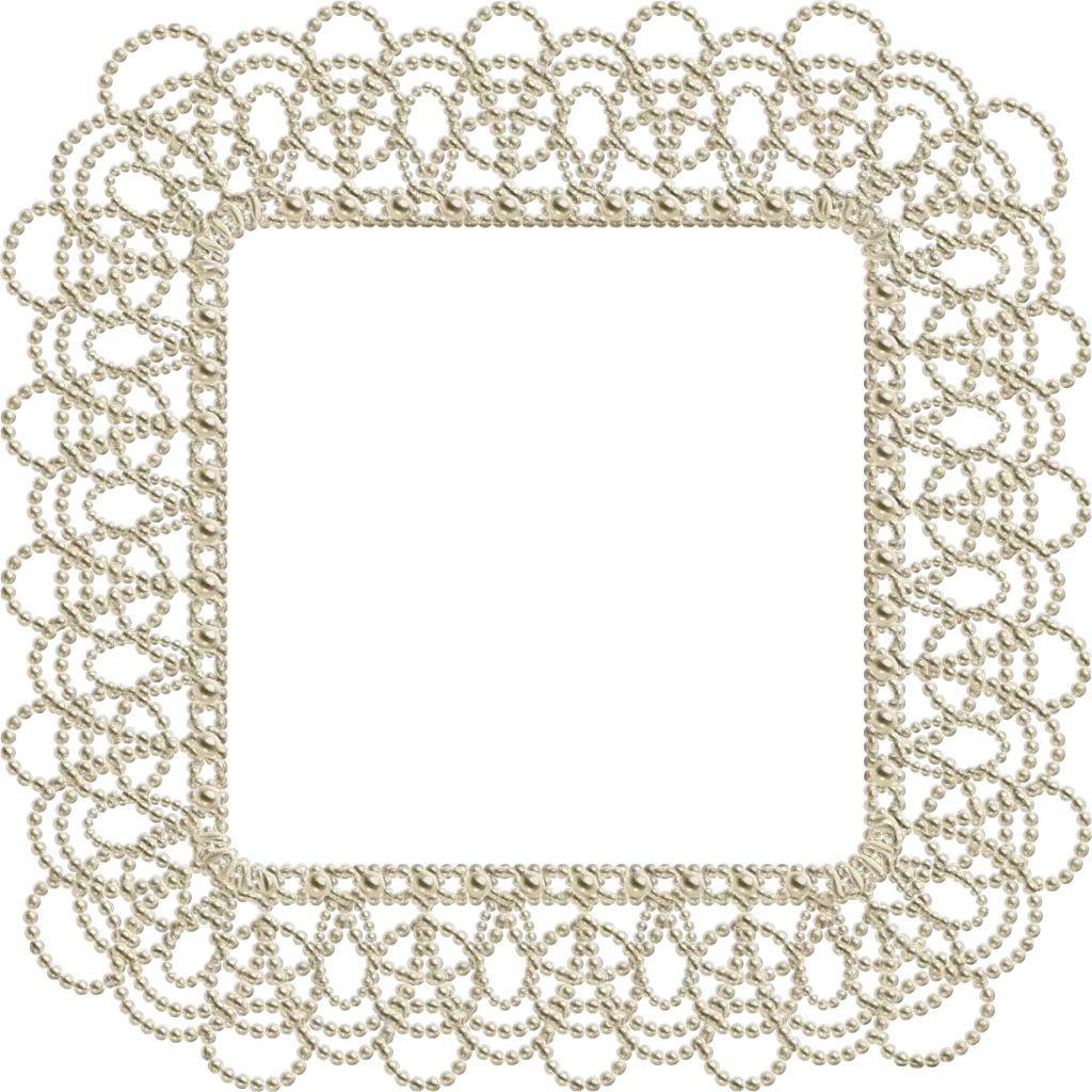 Delicate Lace Frame for Elegant Designs